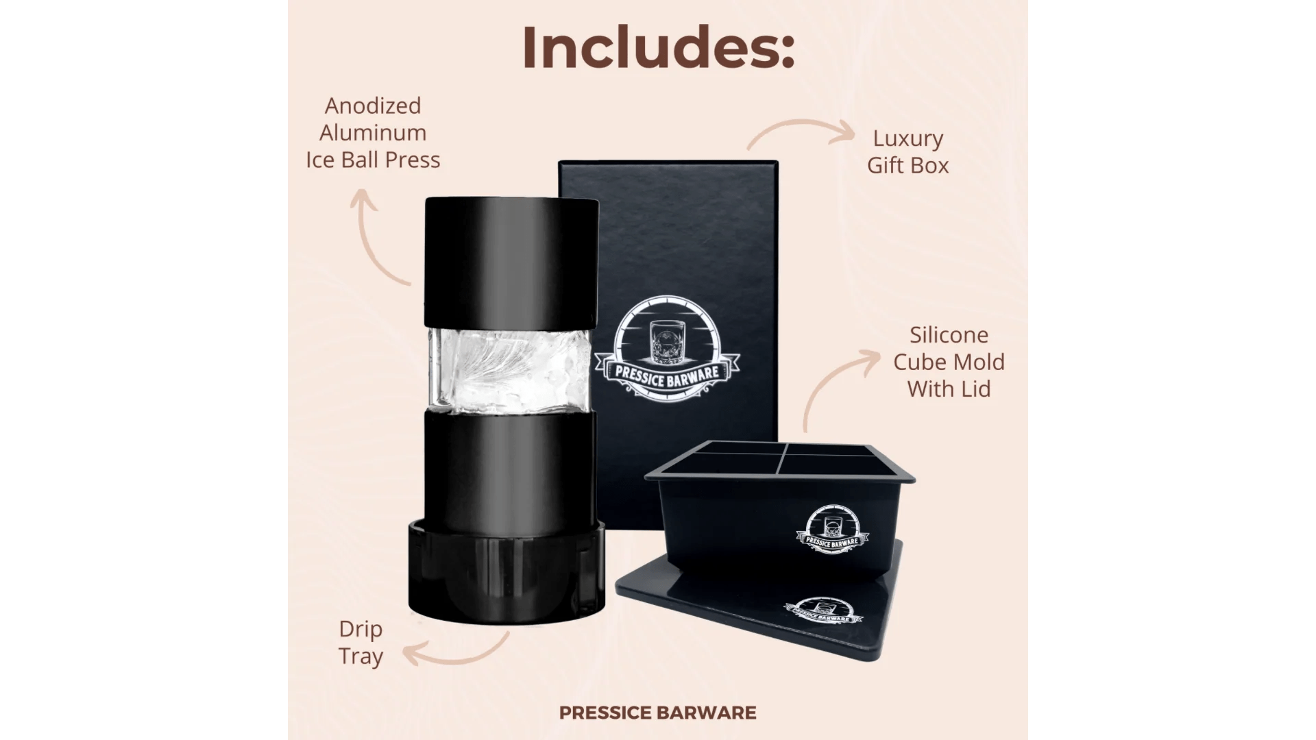 How to Make the Best Ice Ball Press Mimosas Pressice Barware