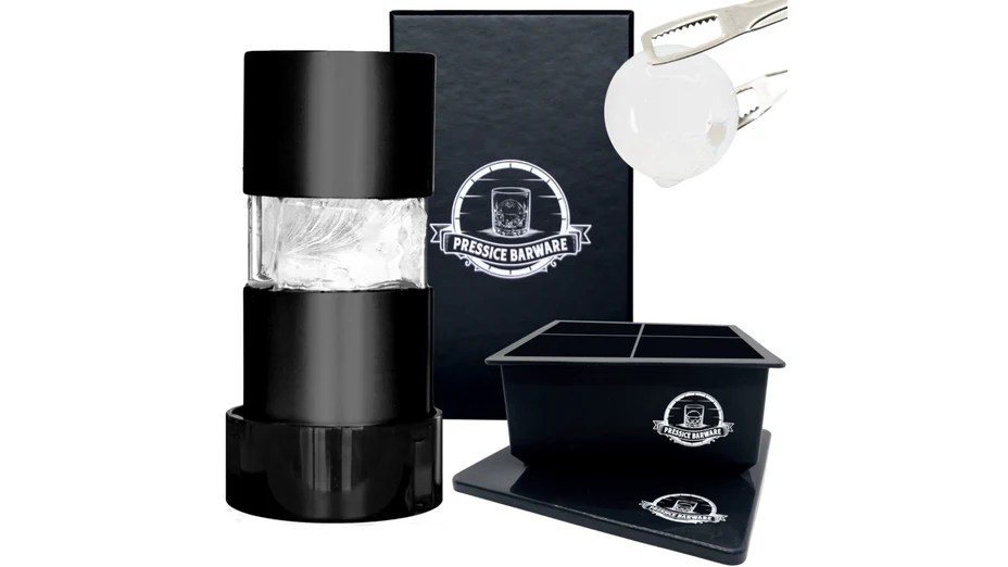 How to Make the Best Ice Ball Press Mimosas Pressice Barware