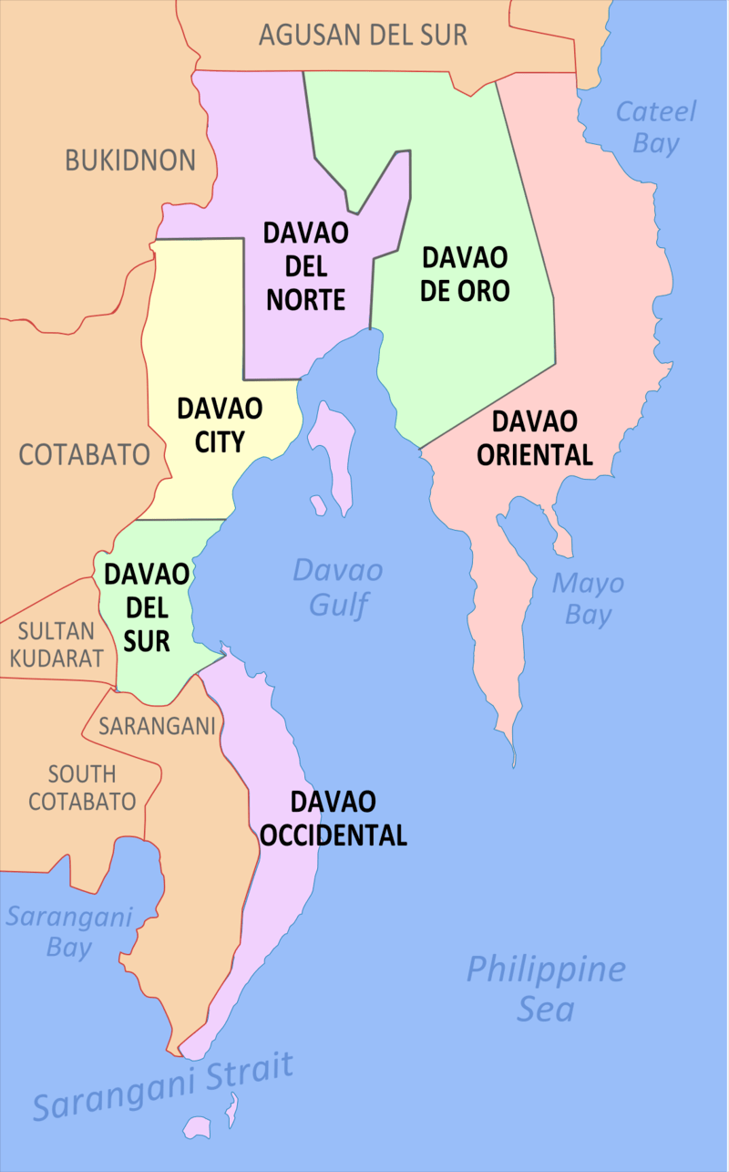 Provinces Of Davao Region