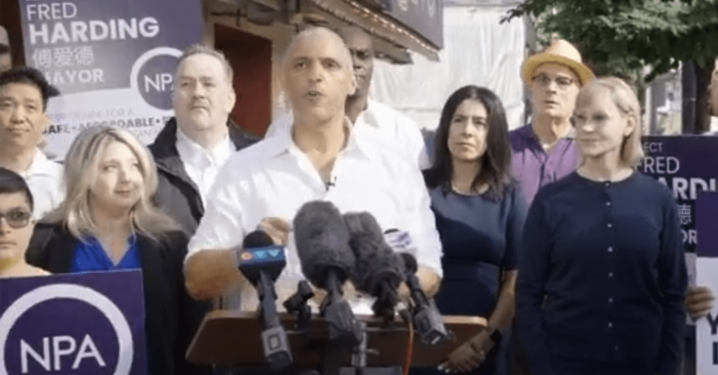 NPA Vancouver Mayoral Candidate Condemned School AntiBullying