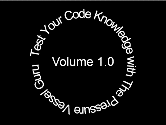 Test Your Code Knowledge; Volume 1.0