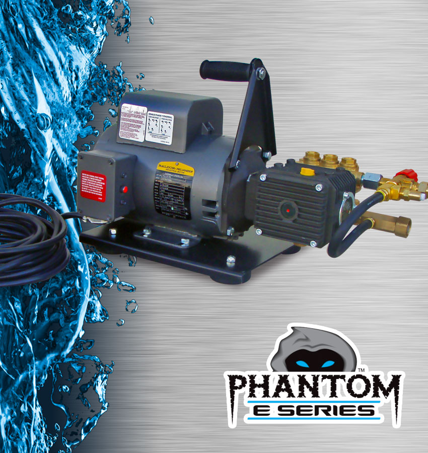 Phantom E Hand Carry Electric Pressure Washers by PSI (Pressure Systems