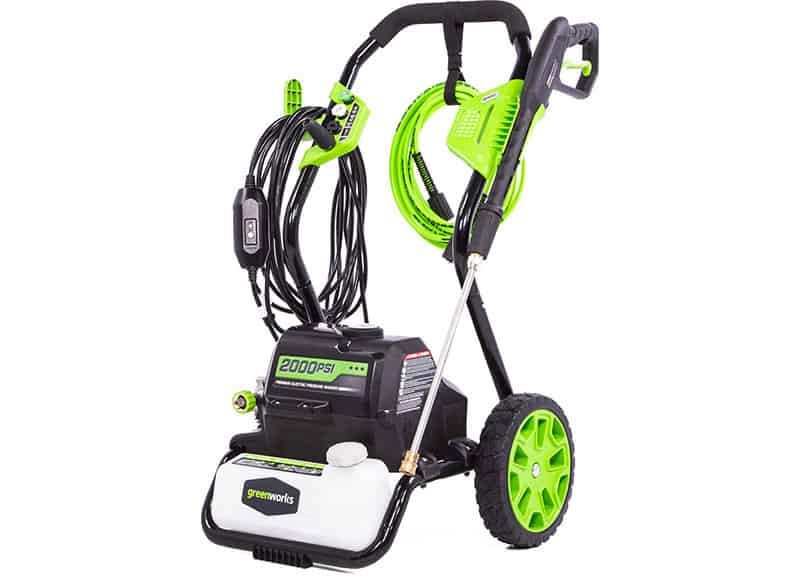 Greenworks GPW2000 2000 PSI Pressure Washer User Review & Deals