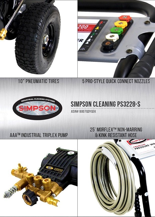 Simpson PS3228-s Review(updated for 2022) • Pressure Washers Master