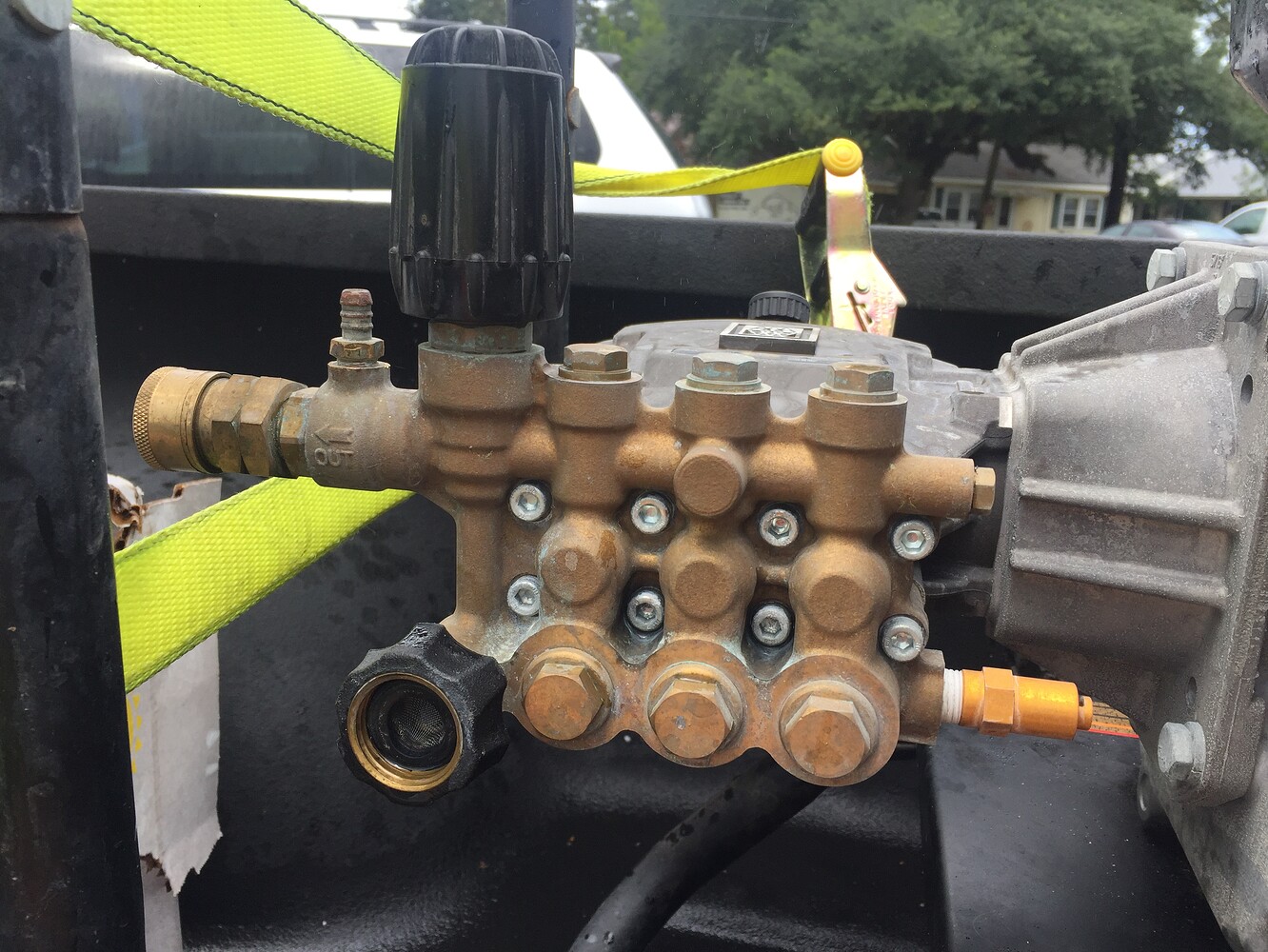 Downstream Injector not working when machine is on Machine Repairs