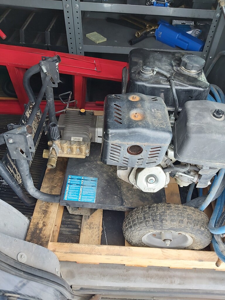 How can I prevent this pressure washer from overheating? Newbie