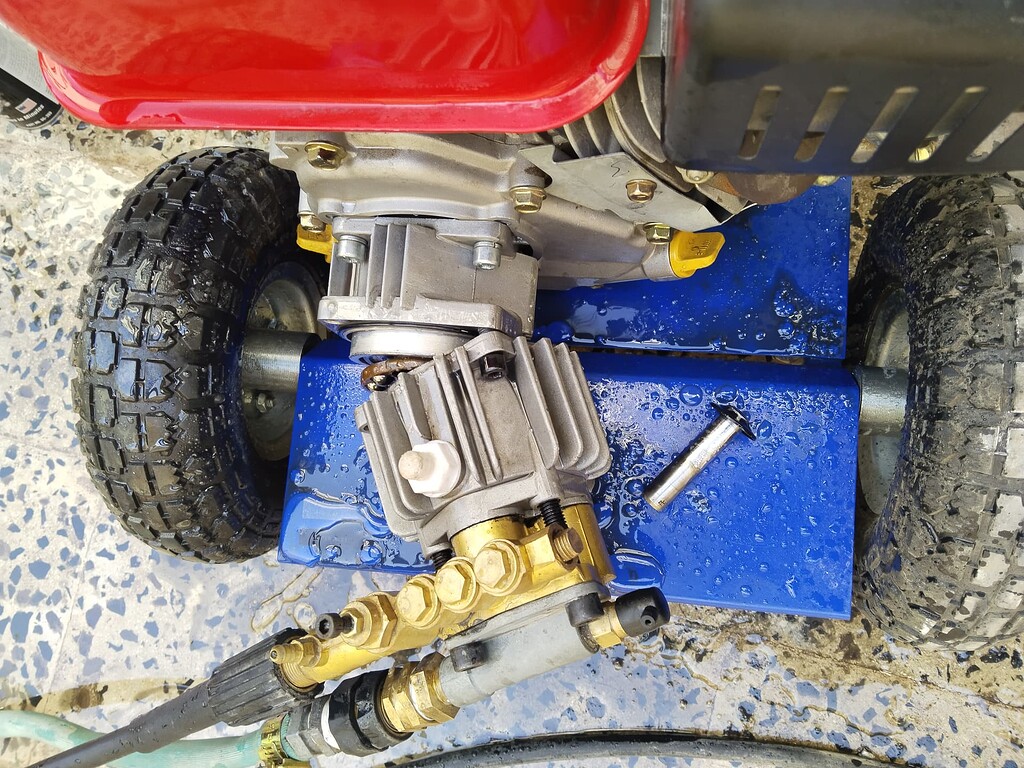 Water pump came apart while running - Newbie Questions - Pressure