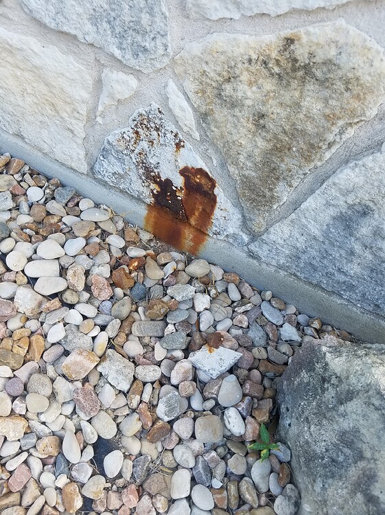 Limestone Rust Stain Pressure Washing Resource
