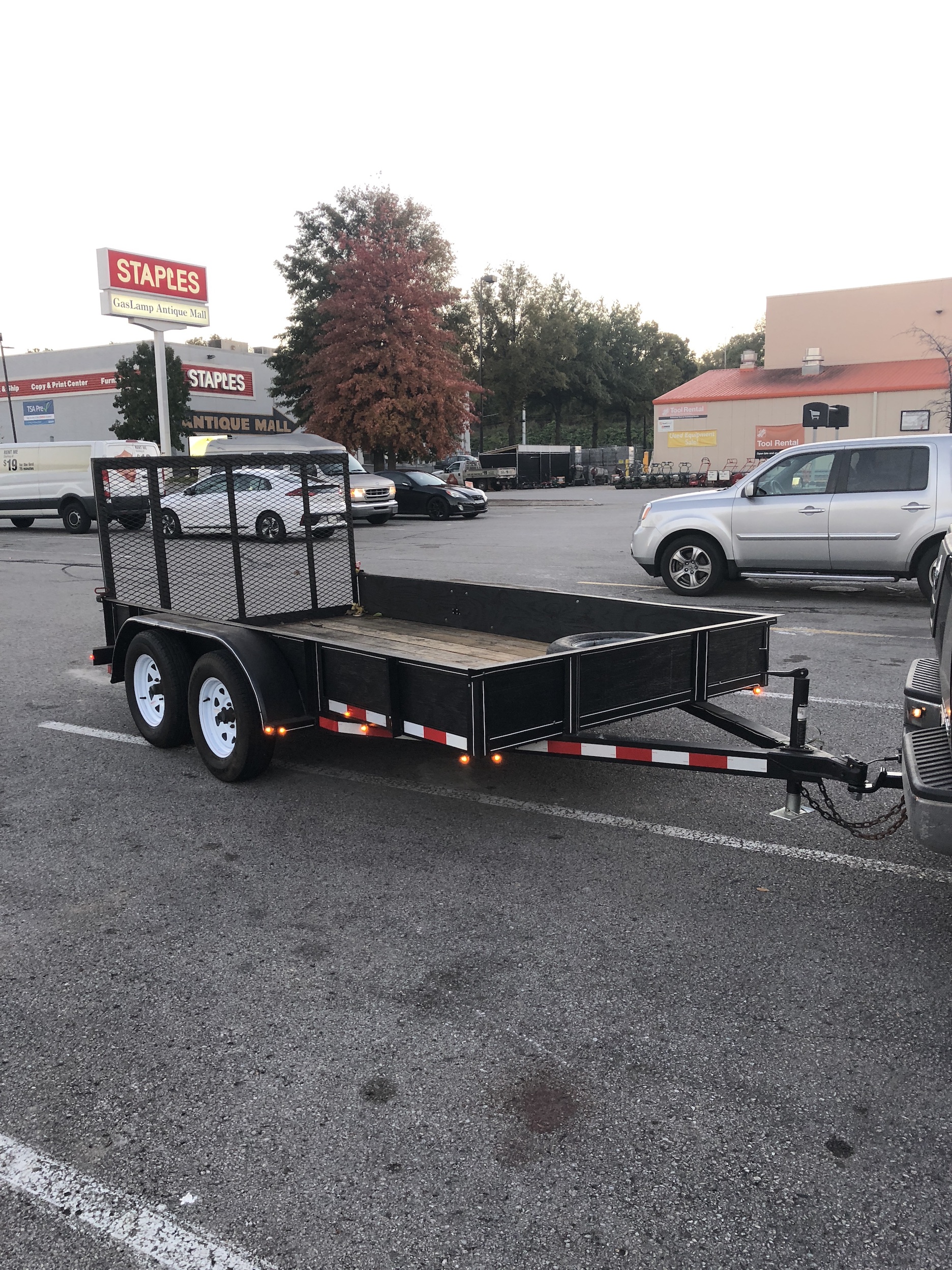 Starting trailer build considering the ladder rack Trailer Builds