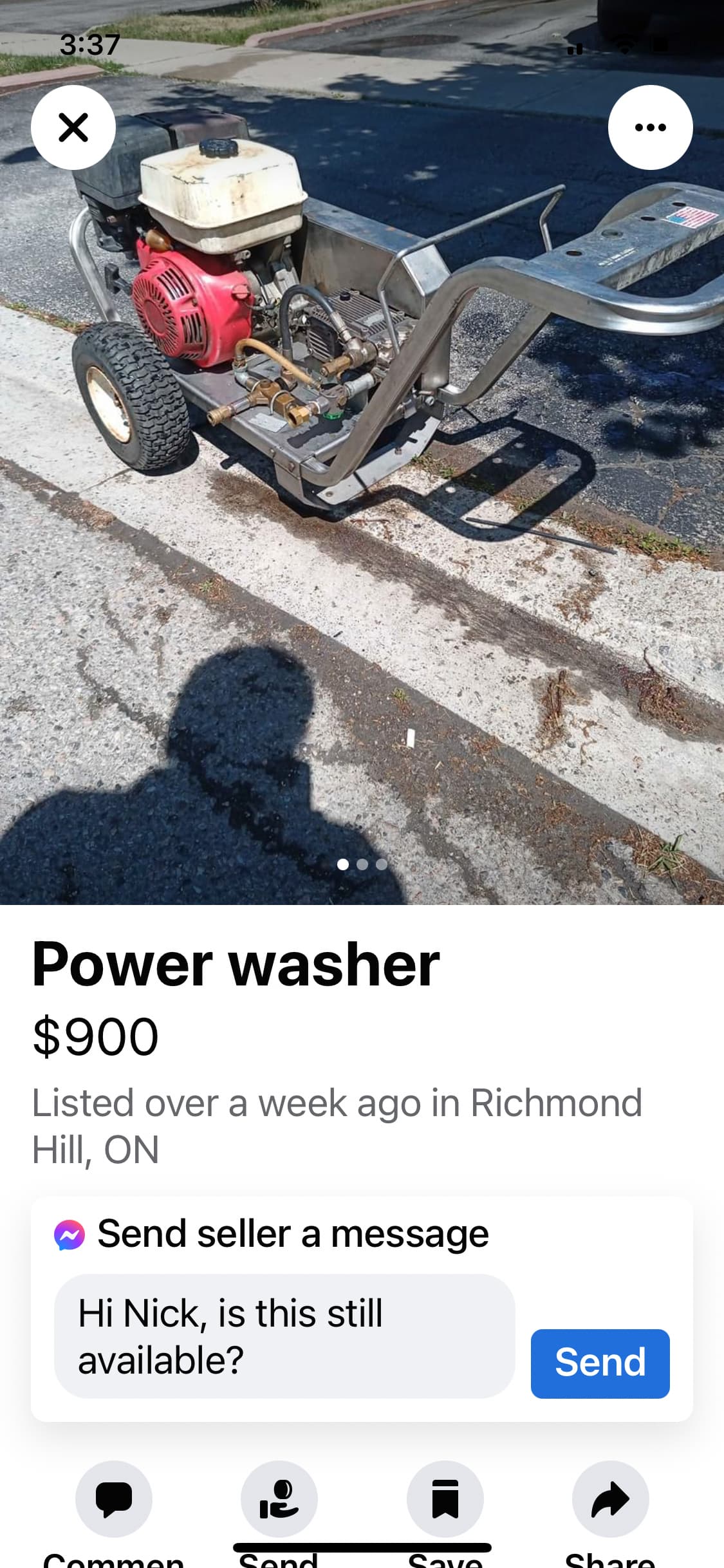 Used First Pressure Washer Residential Pressure Washing Resource