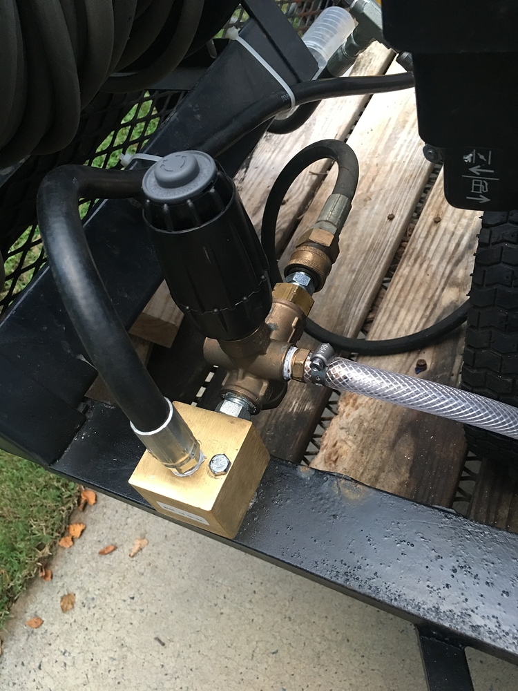 How can I prevent this pressure washer from overheating? 91 by Max1