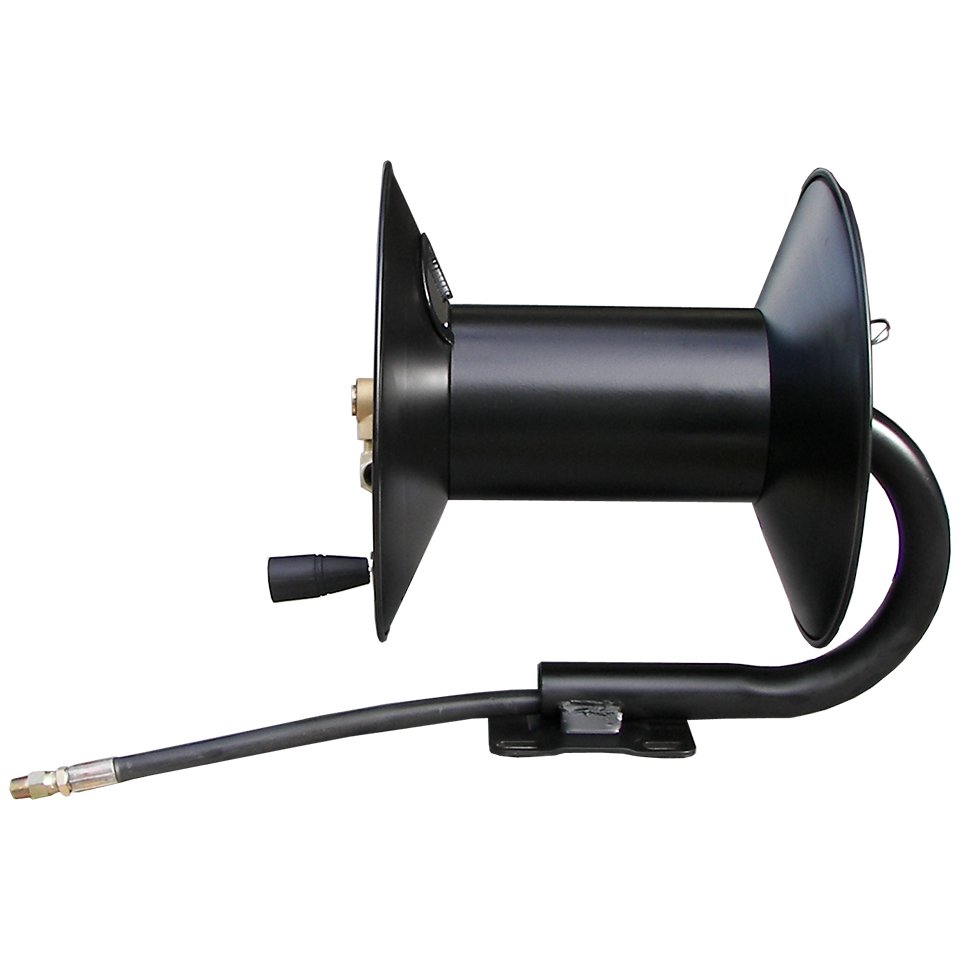 General Pump 200′ Hose Reel w/ Mounting Base Pressure Works