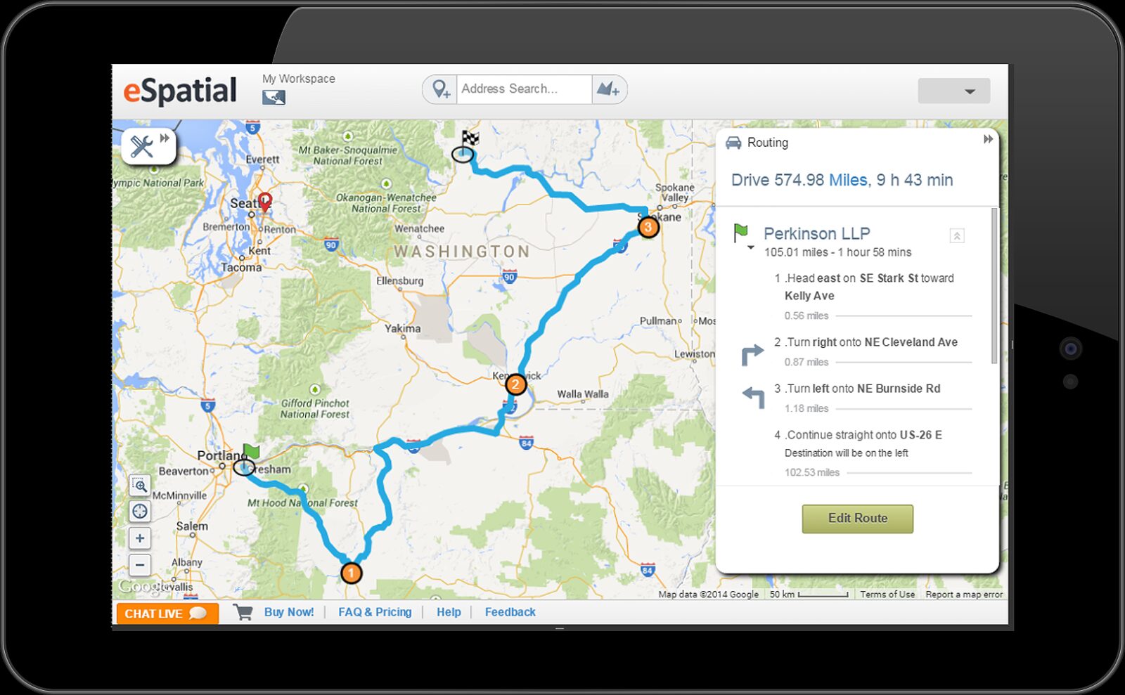 eSpatial mapping leads the way with routing update Presswire