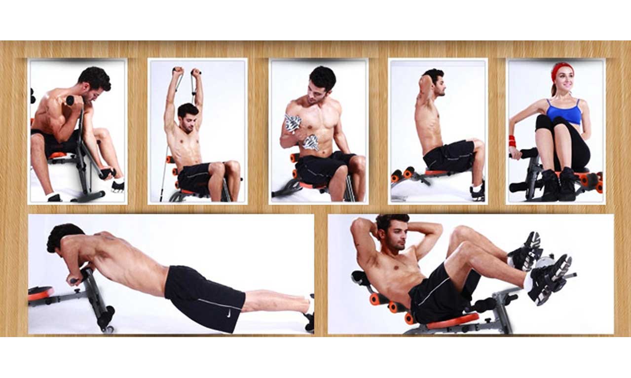 Home Gym Abdominal Machine Six Pack Care Ab Rocket Core Fitness