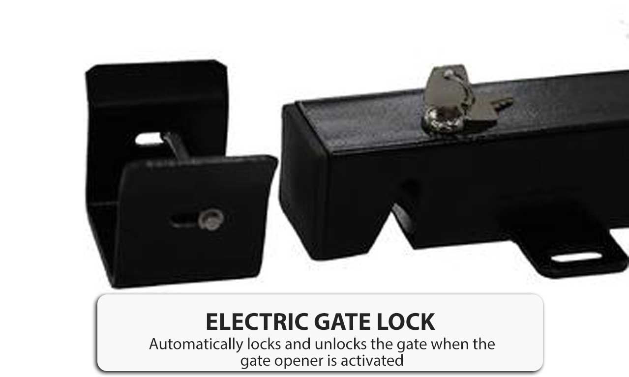 Electric Lock for Swing Gate Door Mechanism 24V Bolt Locking