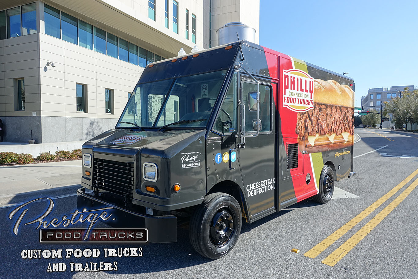 Prestige Food Trucks Exclusive Builder for Philly Connection