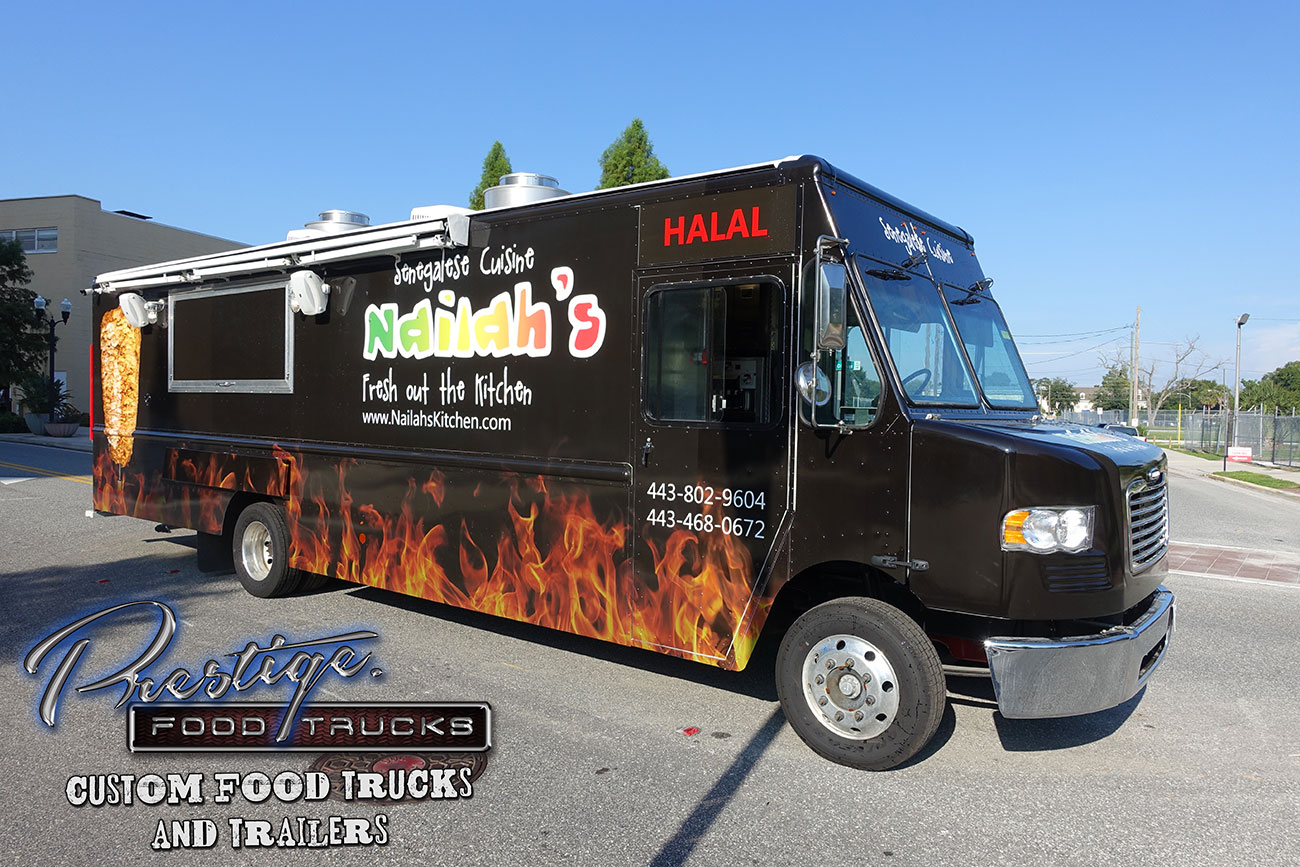 Nailah's Food Truck 235,000 Custom Food Truck Builder