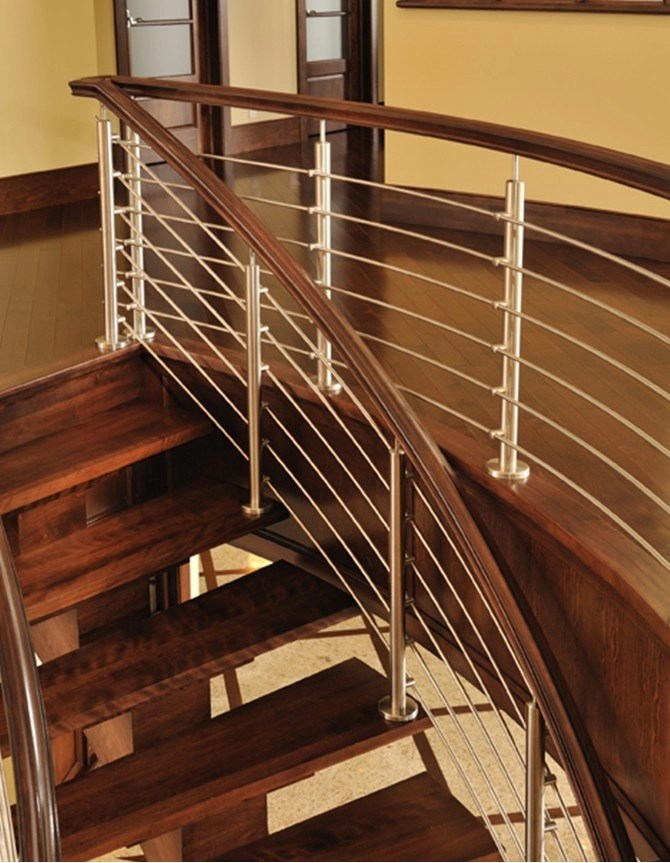 Stainless Steel Stair 12MM Handrail TG SERIES TGR 050 Prestige Metal