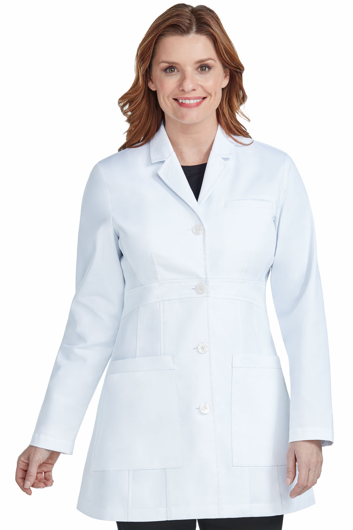 Women's Tailored Length Lab Coat Prestige Uniforms