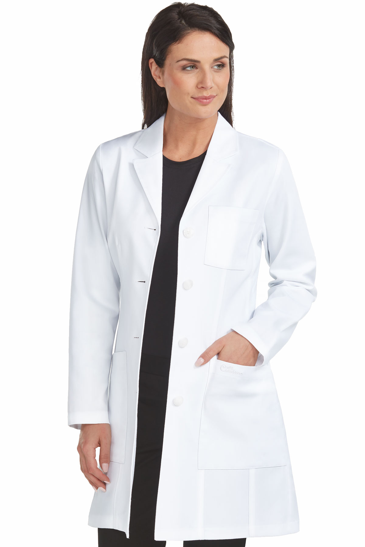 Women's Tailored Empire Mid Length Lab Prestige Uniforms