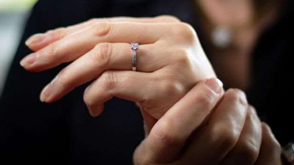 Environmentally Friendly Engagement Ring