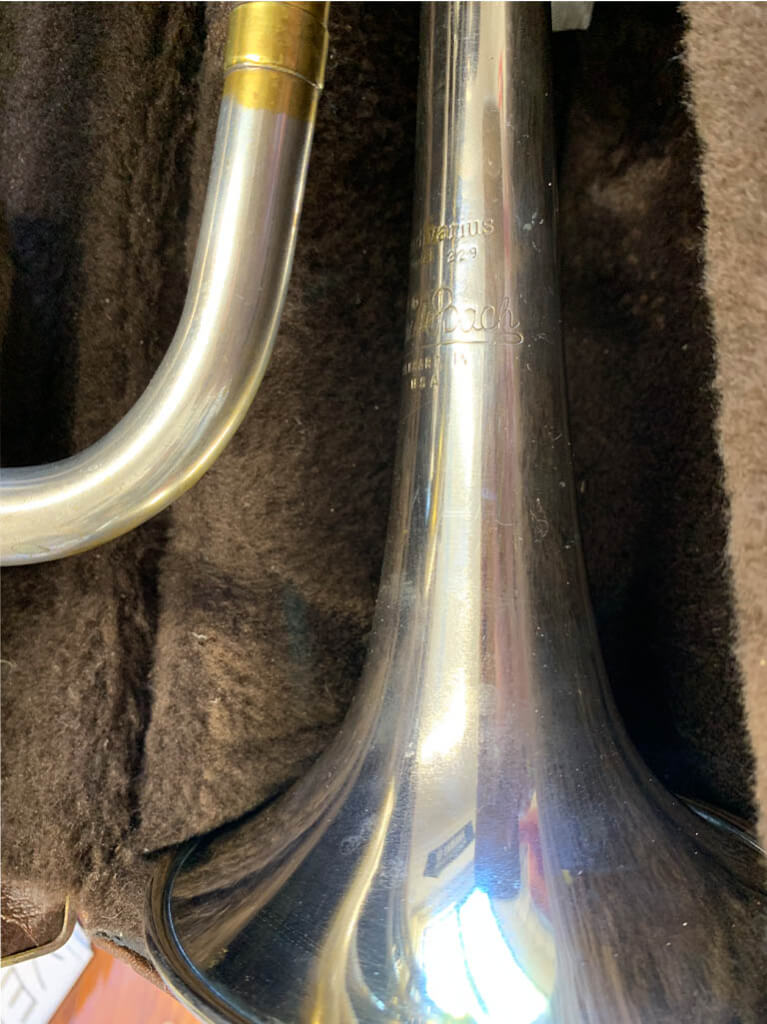 Secondhand Custom made Eb/ D Trumpet Presto Musical Repairs