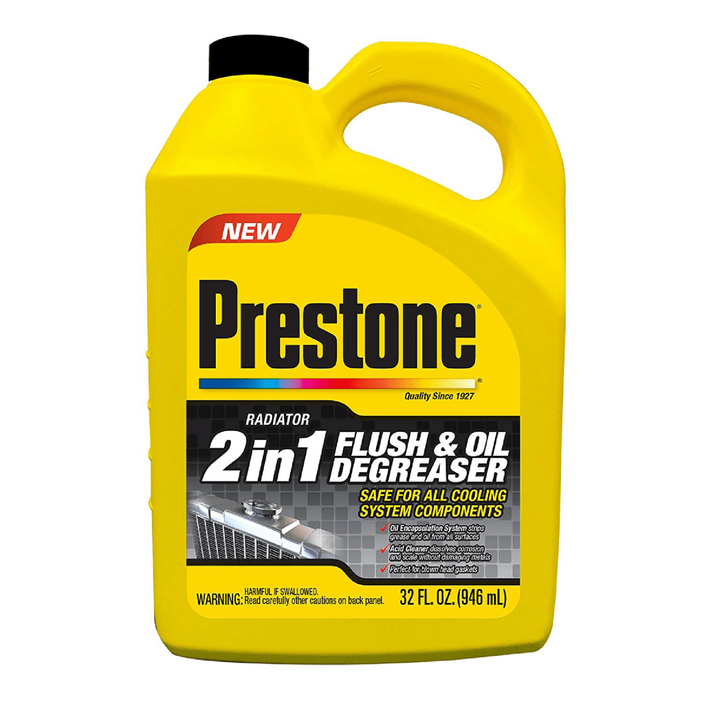 946ml Prestone® Radiator Flush & Oil Degreaser Prestone Australia