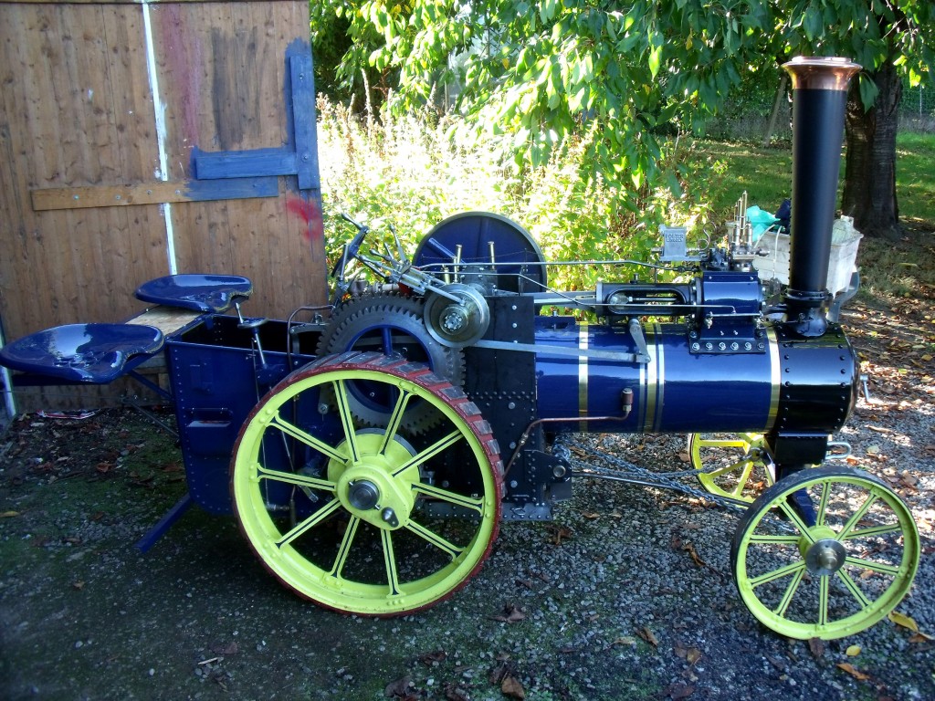 6 Inch Scale SAVAGE 'Little Samson' Steam Tractor - PRESTON SERVICES
