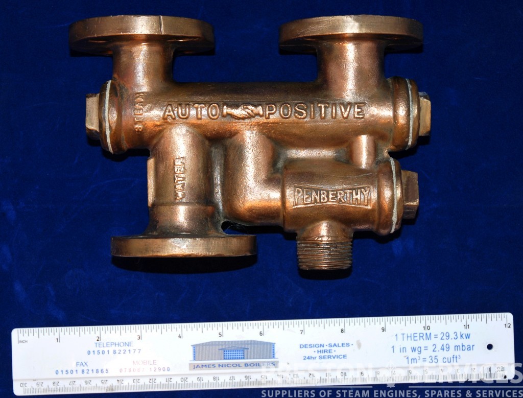 PENBERTHY 155 AutoPositive Boiler Feed Injector PRESTON SERVICES