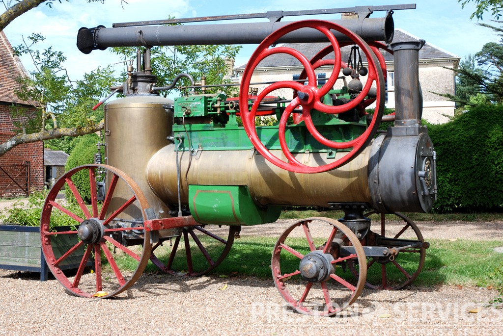 MERLIN S.F.V. 6 NHP Portable Steam Engine - PRESTON SERVICES