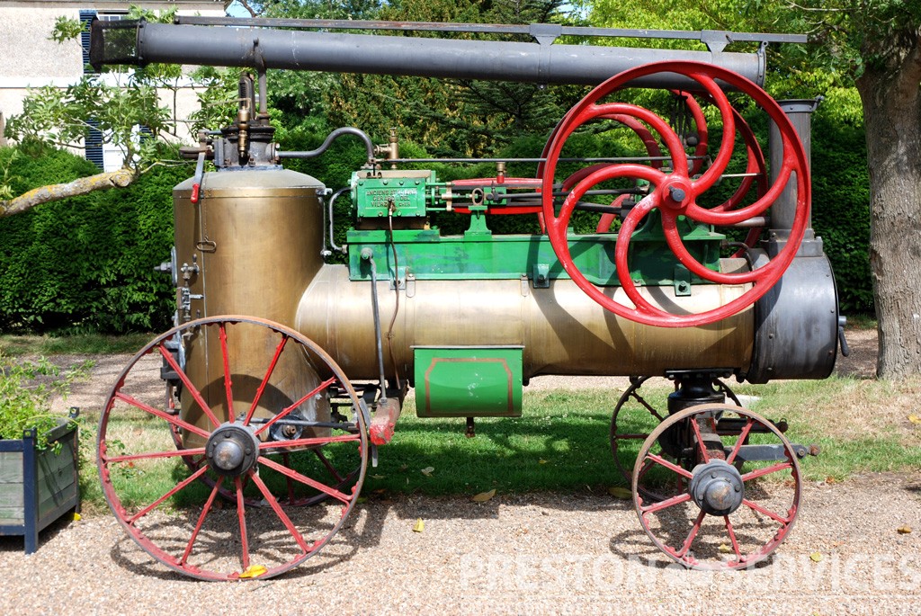 MERLIN S.F.V. 6 NHP Portable Steam Engine PRESTON SERVICES