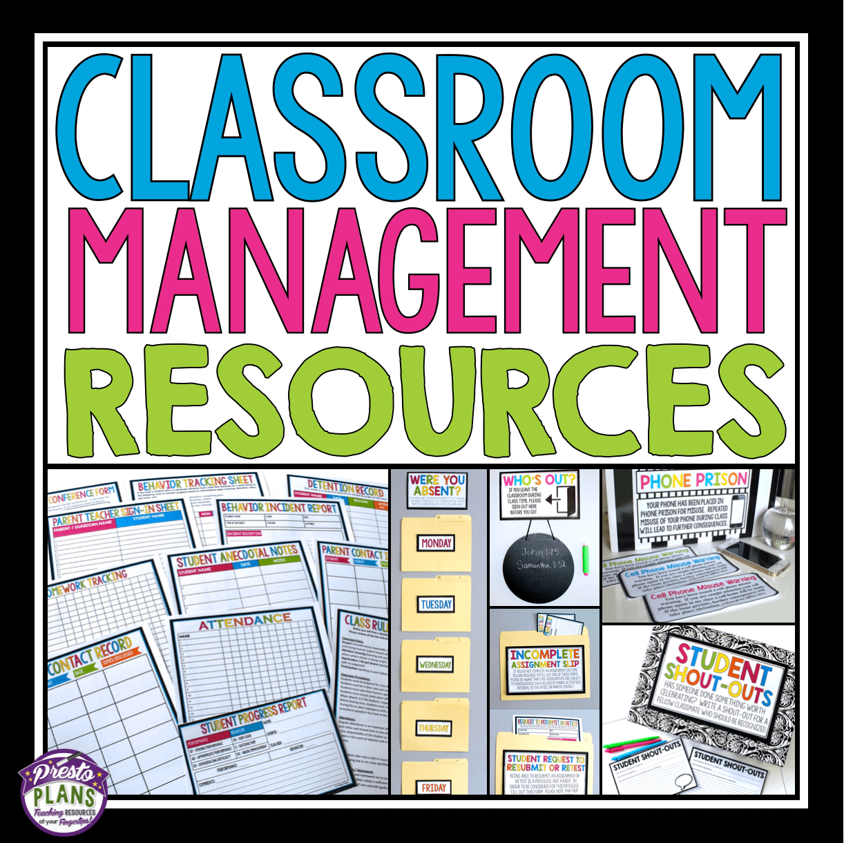 CLASSROOM MANAGEMENT RESOURCES