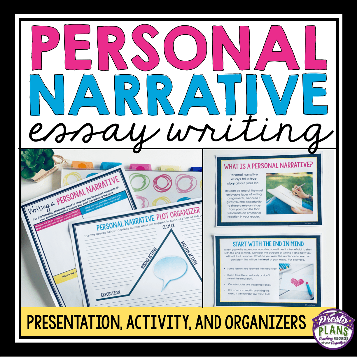 PERSONAL NARRATIVE ESSAY WRITING - prestoplanners.com