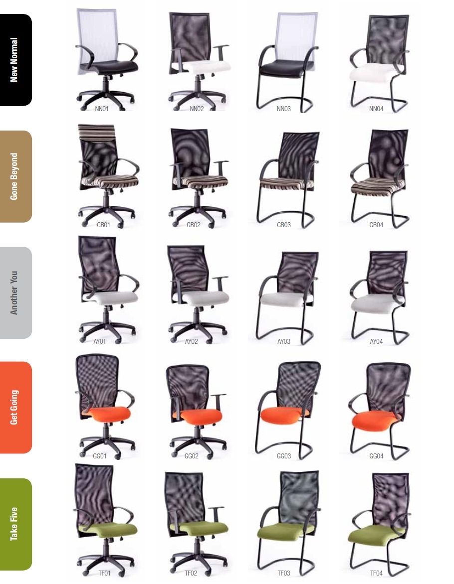 IN VOGUE TASK MESH RANGE Pretoria Office Chairs CC