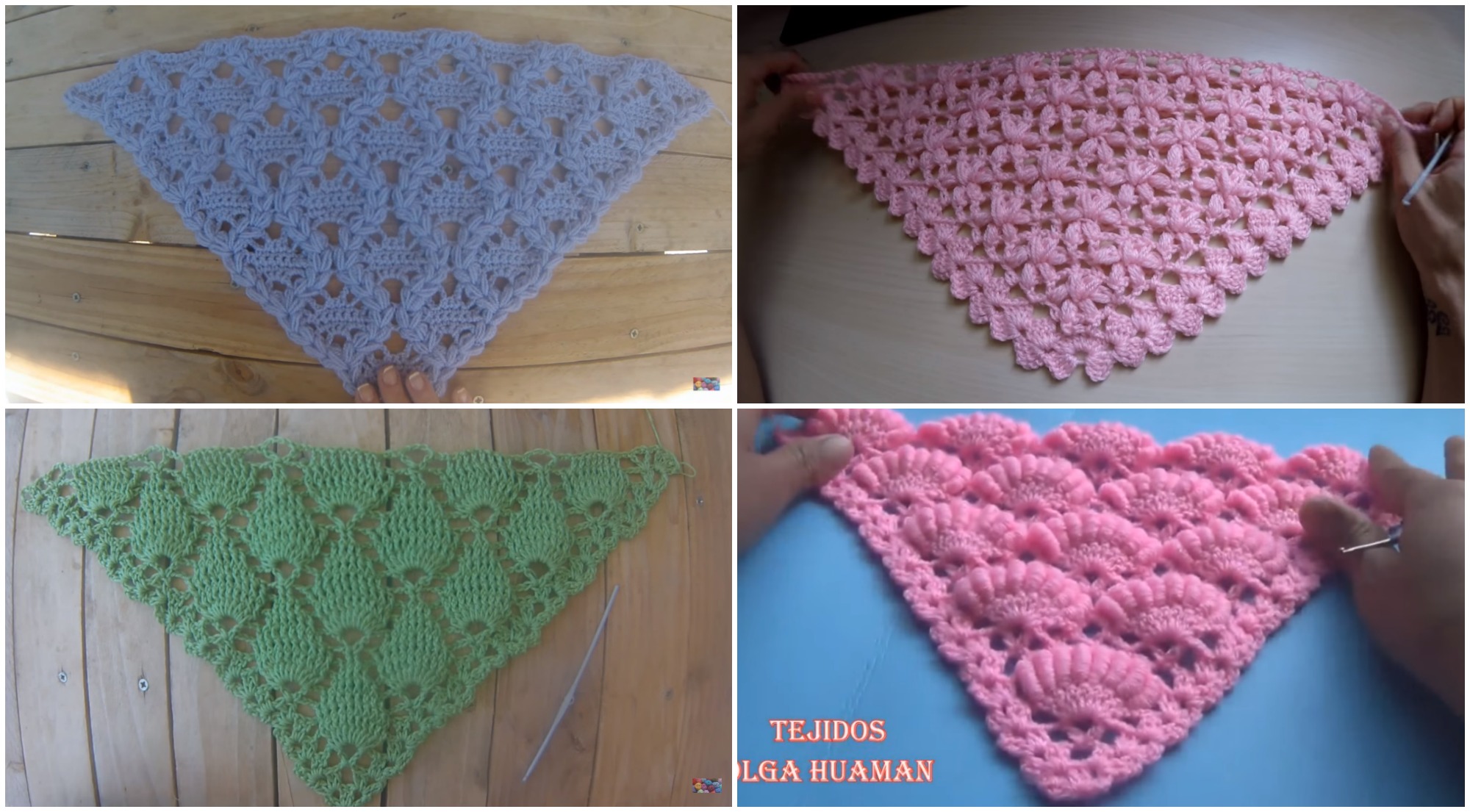 How To Crochet 4 Most Beautiful Stitches For Blankets Pretty Ideas