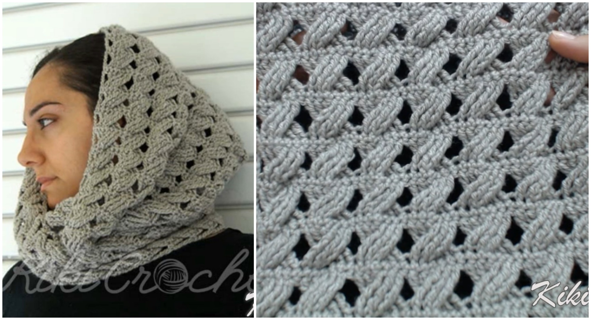 Crochet Cable Stitch Infinity Scarf Pretty Ideas