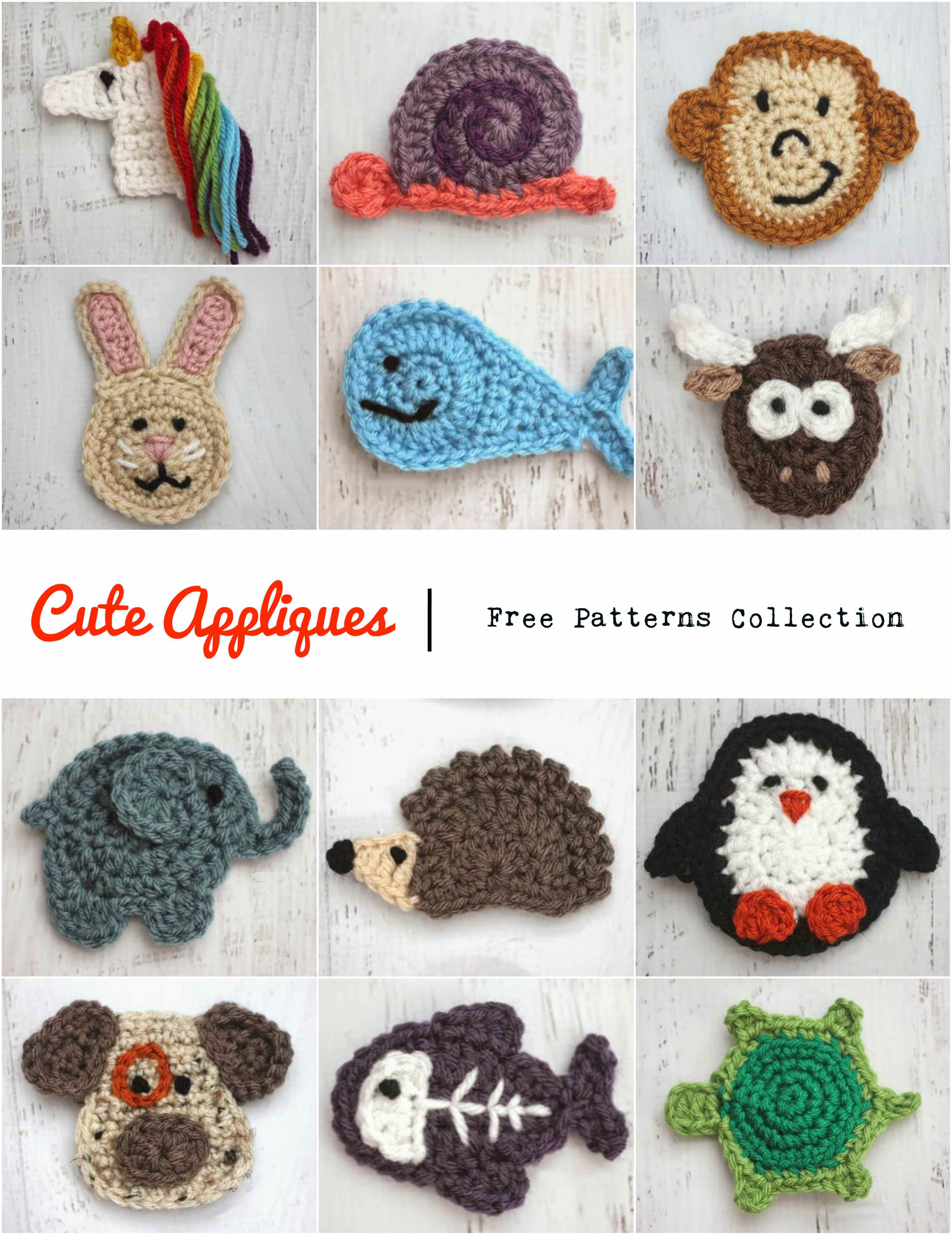 Cute Appliques Collection Pretty Ideas