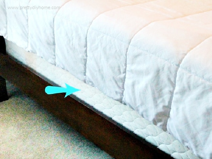 Bed Skirts for Beds with Footboards DIY