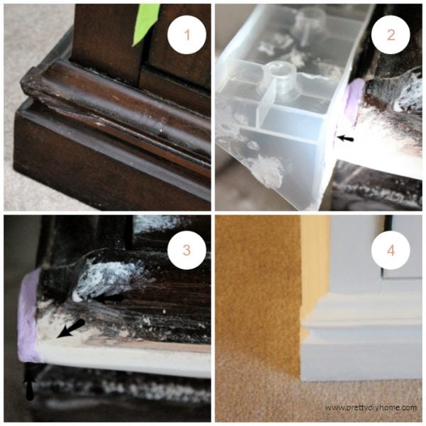 How to Repair, Paint and Organize an Entertainment Center Pretty DIY Home