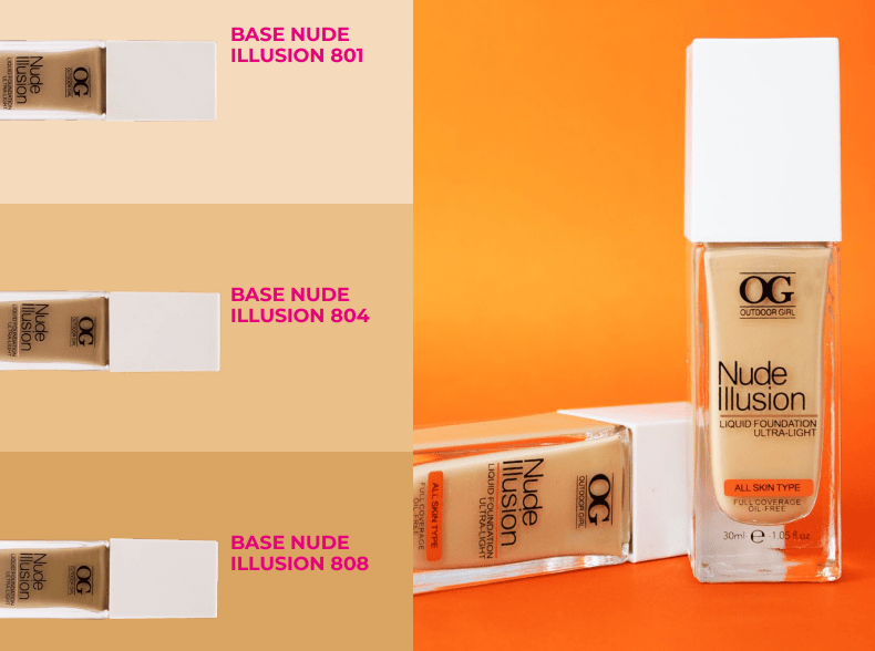 Base NUDE ILUSION OG – Pretty Face YZ