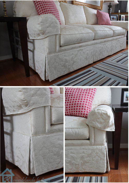 Easy Sofa Makeover and Living Room MiniMakeover Pretty Handy Girl