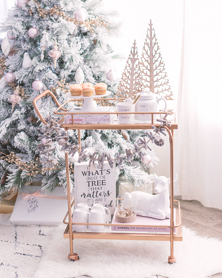 Holiday Bar Cart Inspiration Pretty Little Details