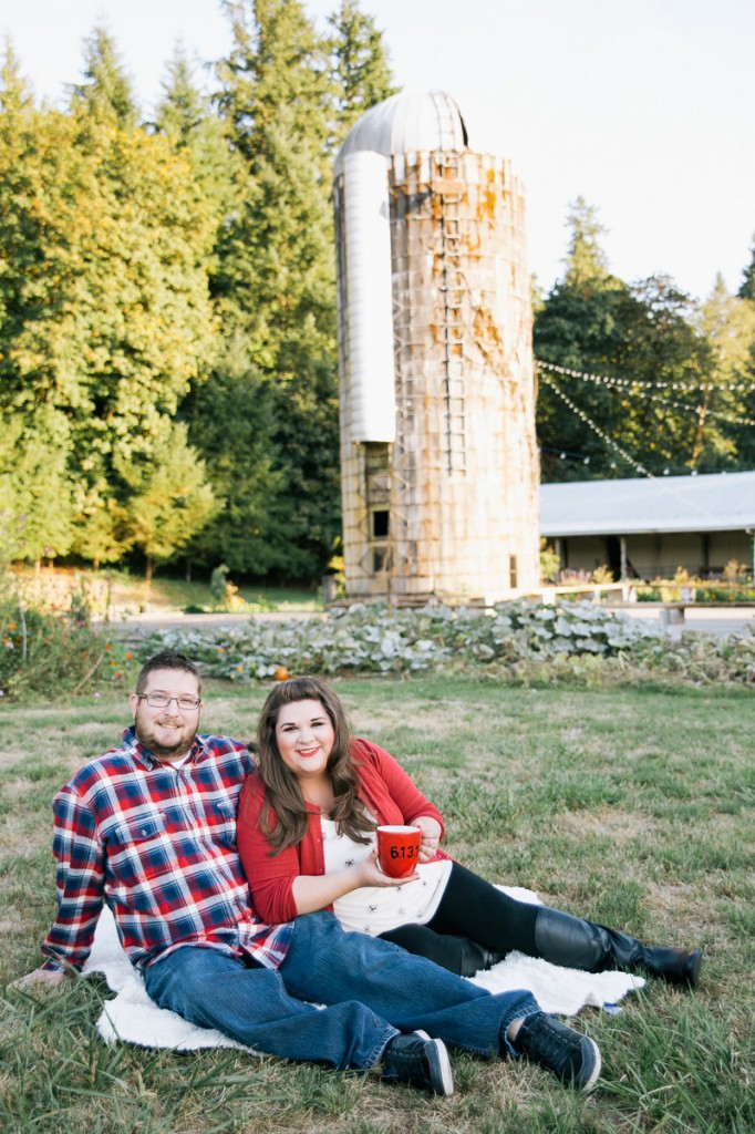 {Curvy Engagement} Fall Orchard Engagement Session Kevin Gilgan