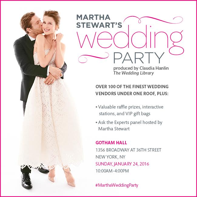 {Contest} Win Tickets to Martha Stewart's Wedding Party The Pretty Pear Bride Plus Size