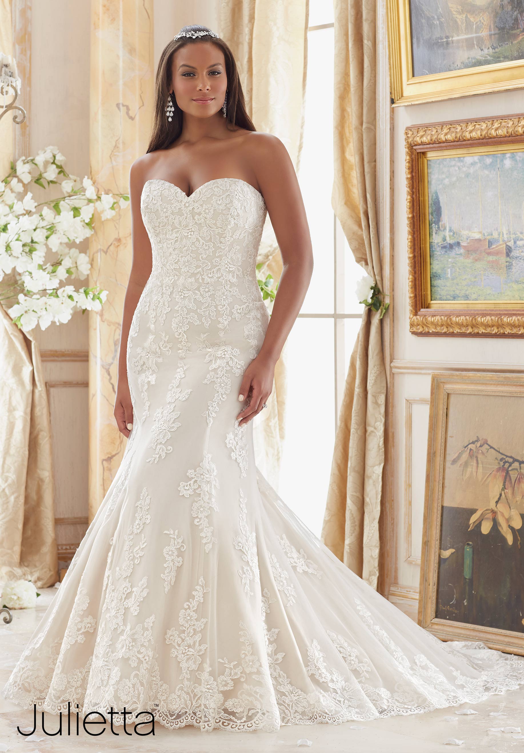Plus Size Wedding Gowns | Mori Lee | Julietta Collection ... (1834 x 2636 Pixel)