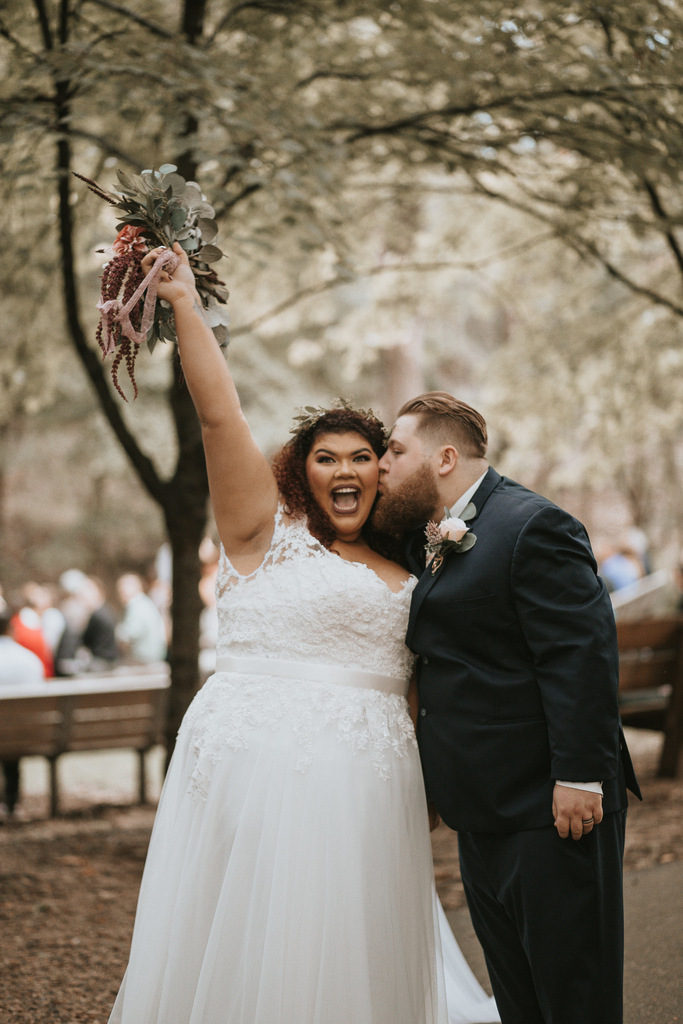 REAL WEDDING // Romantic Dark and Moody Rustic Midwest Wedding