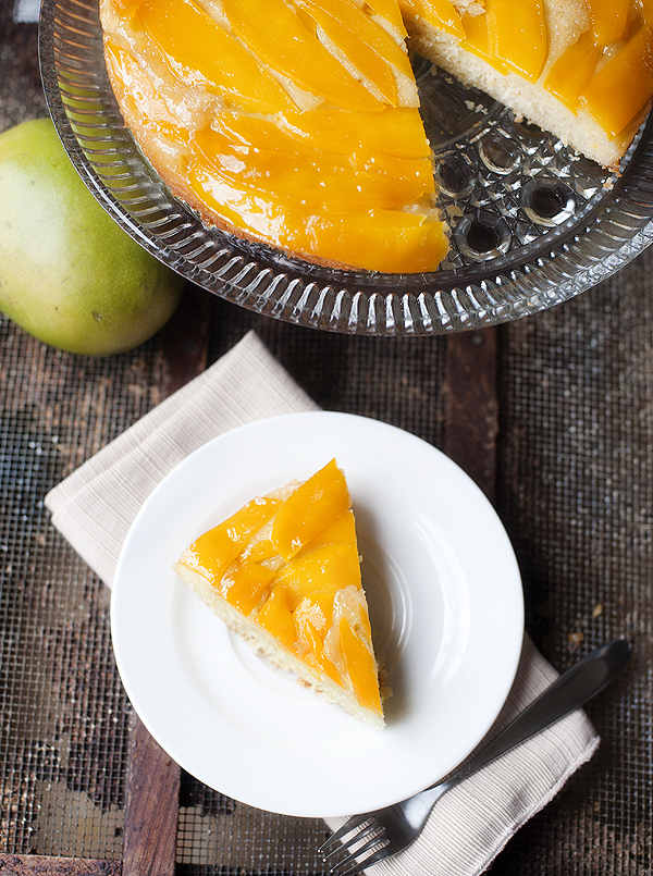 mango upside down cake pretty plain janes