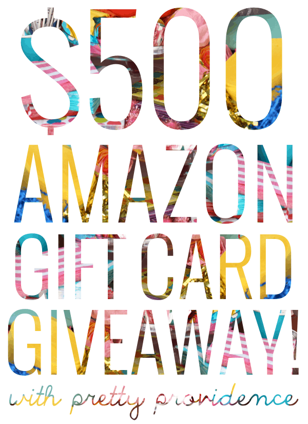 500 Amazon Gift Card Giveaway Enter to win A Thrifty Mom