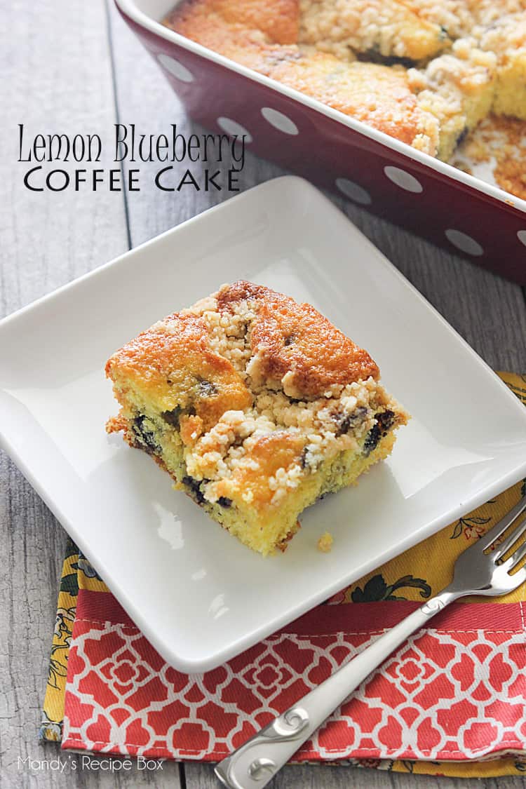 Lemon Blueberry Coffee Cake Pretty Providence