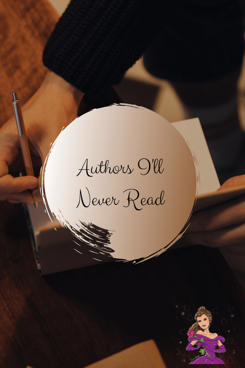 Authors I’ll Never Read Pretty Purple Polka Dots